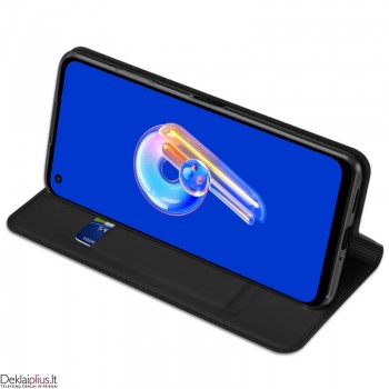 Dux Ducis Skin Pro dirbtinės odos dėklas - juodas (Asus Zenfone 9/Zenfone 10) Dux Ducis Skin Pro dirbtinės odos dėklas - juodas (Asus Zenfone 9/Zenfone 10)
